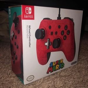 Nintendo switch pro controller super Mario theme